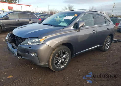 2013 Lexus Rx 450H z USA, uszkodzony, nr VIN JTJBC1BA6D2438590